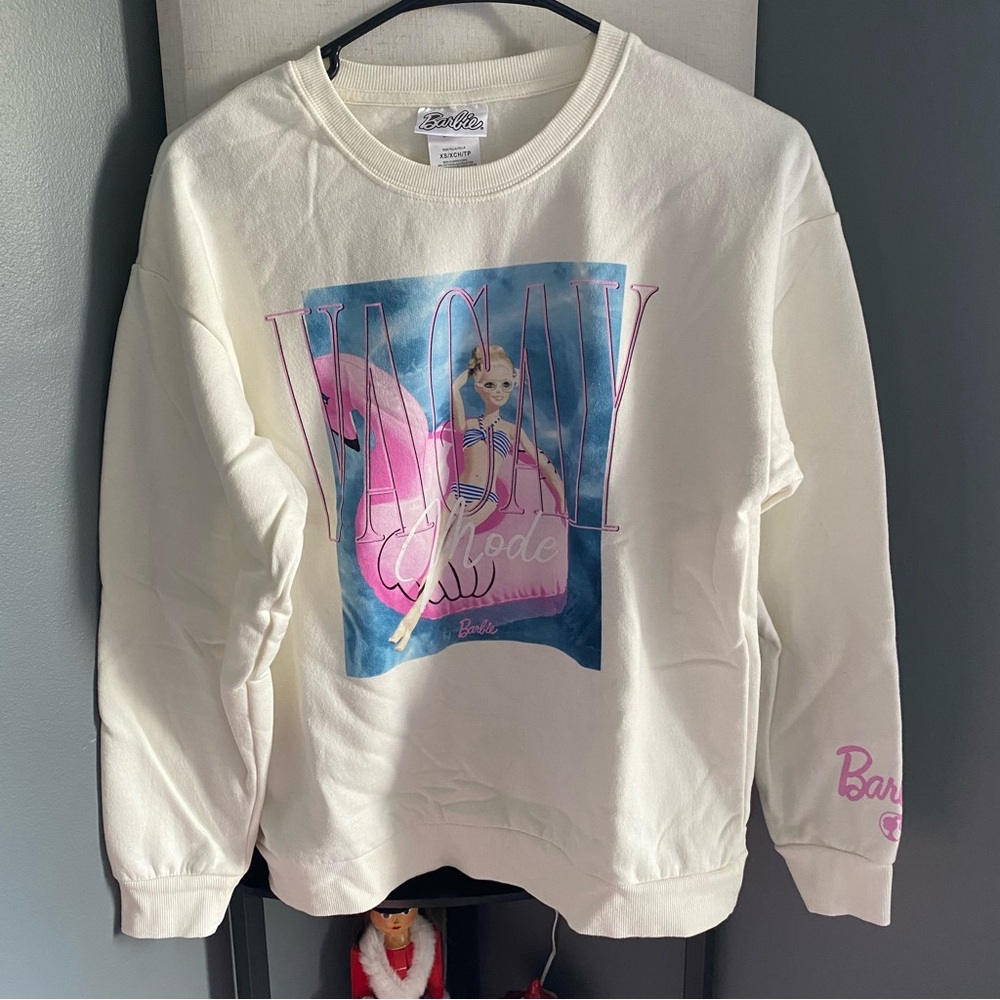 NWOT Barbie sweatshirt